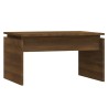 Table basse Chêne marron 68x50x38 cm Bois d'ingénierie 621862621862
