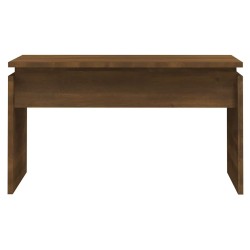 Table basse Chêne marron 68x50x38 cm Bois d'ingénierie 621862621862