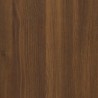 Table basse Chêne marron 68x50x38 cm Bois d'ingénierie 621862621862