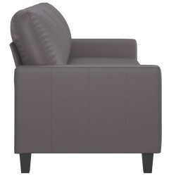 Canapé à 3 places Gris 180 cm Similicuir 621870621870
