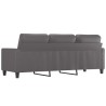 Canapé à 3 places Gris 180 cm Similicuir 621870621870