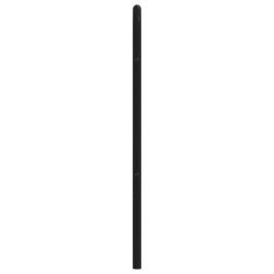  Tête de lit métal noir 160 cm 
