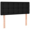 Tête de lit Noir 80x5x78/88 cm Tissu 621878621878