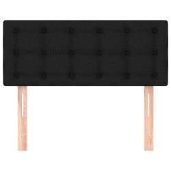 Tête de lit Noir 80x5x78/88 cm Tissu 621878621878