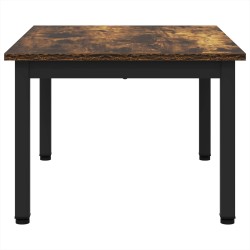 Table basse Chêne Fumé 70 x 50 x 36 cm Bois d'ingénierie 621884621884