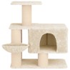 Arbre à chat avec poteaux à griffer en sisal Crème 96 cm 621886621886