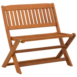 Banc d'enfants Marron 61 x 38 x 57 cm Bois d'eucalyptus massif 621892621892