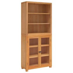 Ensemble de meubles de rangement 2 pc Naturel 80 x 35 x 185 cm 621894621894