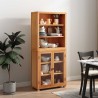 Ensemble de meubles de rangement 2 pc Naturel 80 x 35 x 185 cm 621894621894
