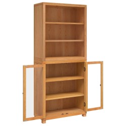 Ensemble de meubles de rangement 2 pc Naturel 80 x 35 x 185 cm 621894621894