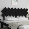 Tête de lit Noir 159,5x3x80,5 cm Bois massif de pin 621898621898