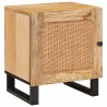 Cabinet de chevet 2 pcs Naturel 40 x 33 x 46 cm 621902621902