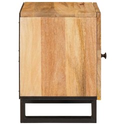 Cabinet de chevet 2 pcs Naturel 40 x 33 x 46 cm 621902621902