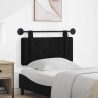 Tête de lit suspendue Avec lumière LED Noir Velours 621907621907