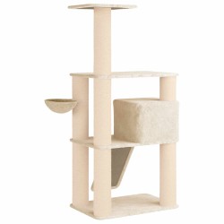Arbre à chat avec poteaux à griffer en sisal Crème 173 cm 621912621912