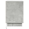 Cabinet de chevet 2 pcs Gris béton 50 x 34,5 x 50 cm. 621914621914