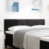 Tête de lit Noir 144 cm Velours 621919621919