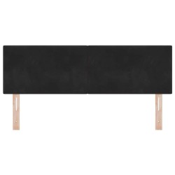 Tête de lit Noir 144 cm Velours 621919621919