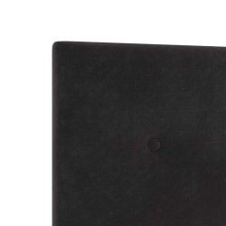 Tête de lit Noir 144 cm Velours 621919621919