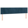 Têtes de lit Bleu foncé 180 x 5 x 78/88 cm Velours 621929621929