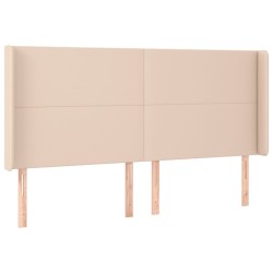 Tête de lit avec oreilles Cappuccino 203x16x118/128 cm 621932621932