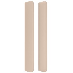 Tête de lit avec oreilles Cappuccino 203x16x118/128 cm 621932621932