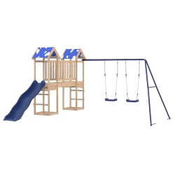 Aire de jeux d'extérieur bois de pin massif 621933621933