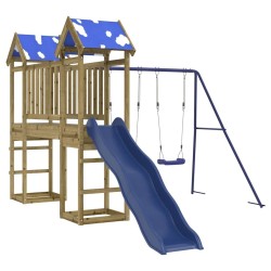 Aire de jeux d'extérieur bois de pin imprégné 621934621934