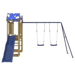 Aire de jeux d'extérieur bois de pin imprégné 621934621934