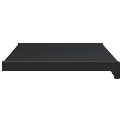 Appui de fenêtre Noir avec grain de bois 80 x 30 x 4,5 cm PVC 621939621939