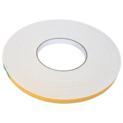 Ruban adhésif en mousse 5 pcs Blanc 10mm x 10m Mousse CR 621948621948