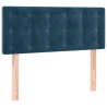 Tête de lit à LED Bleu foncé 90x5x78/88 cm Velours 621950621950