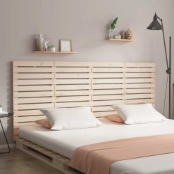 Tête de lit murale 156x3x91,5 cm Bois massif de pin 621957621957
