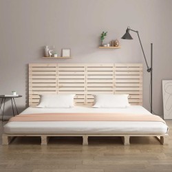 Tête de lit murale 156x3x91,5 cm Bois massif de pin 621957621957
