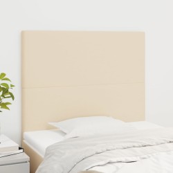 Tête de lit Crème 100x5x118/128 cm Tissu 621958621958