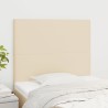 Tête de lit Crème 100x5x118/128 cm Tissu 621958621958