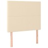 Tête de lit Crème 100x5x118/128 cm Tissu 621958621958