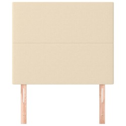 Tête de lit Crème 100x5x118/128 cm Tissu 621958621958