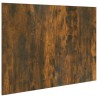 Tête de lit Chêne fumé 120x1,5x80 cm Bois d'ingénierie 621961621961