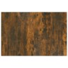 Tête de lit Chêne fumé 120x1,5x80 cm Bois d'ingénierie 621961621961