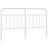 Tête de lit de remplacement métal blanc 180 cm 621968621968
