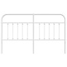 Tête de lit de remplacement métal blanc 180 cm 621968621968