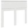 Tête de lit Blanc Bois d'ingénierie 621974621974