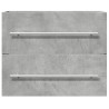 Armoire d'évier Gris béton 60x38,5x48 cm Aggloméré 621975621975