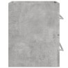 Armoire d'évier Gris béton 60x38,5x48 cm Aggloméré 621975621975