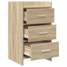Tables de chevet Chêne Sonoma 40 x 36 x 70 cm Bois d'ingénierie 621979621979