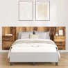 Tête de lit avec armoire 3 pcs Bois Ancien Bois d'ingénierie 621980621980
