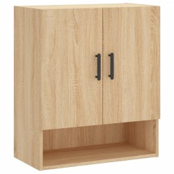 Armoire murale chêne sonoma 60x31x70 cm bois d'ingénierie 621988621988