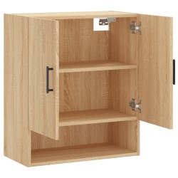 Armoire murale chêne sonoma 60x31x70 cm bois d'ingénierie 621988621988