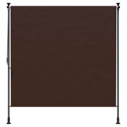 Store Roulant Extérieur Marron 100 x 270 cm 621996621996
